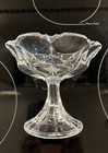 Mid-century Vintage Indiana Glass Pedal Footed Compote candy Dish