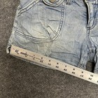 Old Navy Denim Shorts Womens Size 12 Blue Low Rise Stretch Light Wash Casual