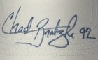 Chad Bratzke 92 Autographed Signed Hat Indianapolis Colts Nfl