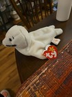 Ty Beanie Baby Seamore The Seal W errors   4029 Dob 12-14-96 Tag 1993 Pvc 