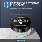 Lighter Flints 100 Pcs  Premium Flint Replacement Refills  Multi-brand Compatib