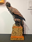 Theodore Alexander 17 Bronze Sculpture Macaw Bird Mid-century Modern Parrot Like