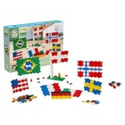  - Learn To Build - Flags Of The World - 500 Pieces  Construction Building 