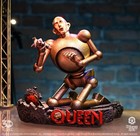 Queen Robot  news Of The World  Statue Knucklebonz 3d Vinyl - Only 1977 Made 