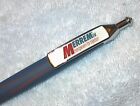 Merrem Rubber Coated Weighted Heavy Metal Drug Rep Pen Red White   Blue Rare