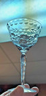 6 Vintage Etched Cocktail Glasses- 6 Inch  1940-1950 s
