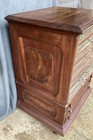 Antique   Spool Thread Cabinet   Store Display Case   Beveled Glass  