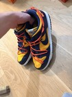 Off-white    university Gold    Dunk Low Size 11 5 Used          