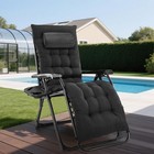 Zero Gravity Chair Reclining Camping Lounge Chair Reclining Folding Patio Chairs