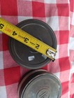 Vintage Lot Of 2 Kodak Eastman Ekc Round Tin Movie Film Can
