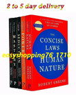 The Concise Robert Greene 5 Book Set Paperback Small Size Free Ship Usa Item    