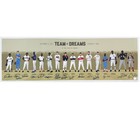 Reggie Jackson  Frank Thomas  Rod Carew Signed Unframed Team Of Dreams Print