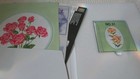 Brother Bernette Deco Embroidery Card Flowers floral  31 Oop Excellent Pre-own