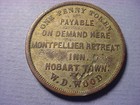 Australia Trade Token C1850 Montpellier Retreat Inn Silvered  97480
