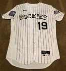 2021 Colorado Rockies Charlie Blackmon Game Worn Used Jersey Walk Off Hr Rare   