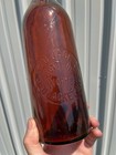 Rare Red Jacket Bottling Works Michigan Beer Bottle Quart Amber Brown Mi