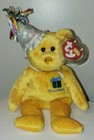 Ty Beanie Baby - November The Birthday Teddy Bear  9 Inch  New Mwmts Stuffed Toy