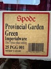 Spode Provincial Garden Green Nib 5 Piece Place Setting S3610-w