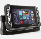 New Lowrance Elite Fs 7 Head Unit Fishfinder Gps With 3-1 Transducer suncover