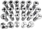 23pcs High Precision R8 Round Collet Set Fractional 1 16 -3 4 mill Chuck Holder