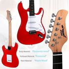 Pyle 6-string Electric Guitar Red Package W amplifier Tuner Picks   Bag