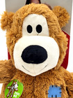 Kong Wild Knots Bear Xl Light Brown Squeaky Plush Dog Toy 12 