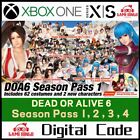 Dead Or Alive 6 Season Pass 1 2 3 4 Xbox One   Xbox Series X s Code Digital