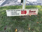 Rare Vintage 1950s 1960 s Snap-on Tools Wheel Alignment  Sign 54   x10 -3 4   