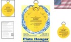 Disc Adhesive Plate Hanger Set  2-3 Inch   2-4 Inch 