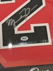 Michael Jordan Signed Framed Chicago Bulls Jersey W coa
