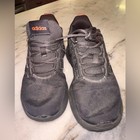 Adidas Youth Big Boys Size 4  Black And Orange Sneakers