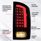 Tail Lights Led Lamps Brake Parking For Dodge Ram 1500 2500 3500 2002-2006 Smoke