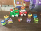 Christmas Playset Fisher Price Peek A Block Press And Go Musical Train works
