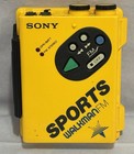 Vintage 1980s Sony Sports Walkman Fm Stereo Cassette Player Model Wm-f5 Clean