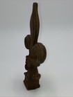Vintage  Cast Iron Fence Gate Finial Toppers Spear Head Shape  9  1 4    Tall