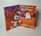 Vintage Hallmark Peanuts Halloween Greeting Cards Snoopy Nos New
