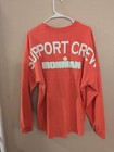 Spirit Jersey Iron Man Support Crew Red Long Sleeve T-shirt Size Medium