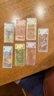 Banknote Set From Country That Borders Lebanon  Jordan  Israel  Iraq   Turkey