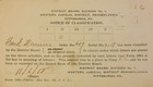 Wwi 1918 Draft Card For Military Collection Frank Monnier Bairdford Pennsylvania