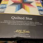 Mcg Textiles Graph N Latch Rug Kit Quilted Star 27    X 20    New Sealed 