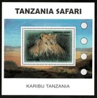 Tanzania 2007 - Karibu Safari  Lions - Souvenir Stamp Sheet - Scott  2459 - Mnh