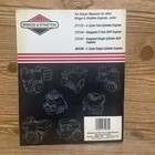 Briggs   Stratton  1997 Service   Repair Instructions Single Cylinder 4-cycle