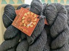 Mirasol Peru   tupa   Black Yarn  Silk   Merino Wool   New W Tags