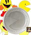 Pac-man Game Token  1 Oz  999 Silver Slot Medal  Pulled From Storage Fast      