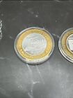 2 Mccarran International Airport  10 Silver Strike Gaming Token 999 Fine Silver