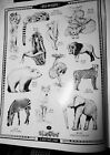 Art Gone Wild Stamp Vintage Catalog 1996  1997 Tour Of Rubber Round The World