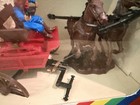 Britains  Boxed Set 7414 - Covered Wagon  Old West  New Old Stock