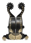 Aj Tack Men s Antique Brown Revolver Spurs