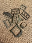 Dug Civil War Relic Grouping Various Pants Adjuster Type Buckles Gravelly Run Va