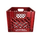 Prairie Farms Hiland And Roberts 1998 Red Plastic Milk Crate